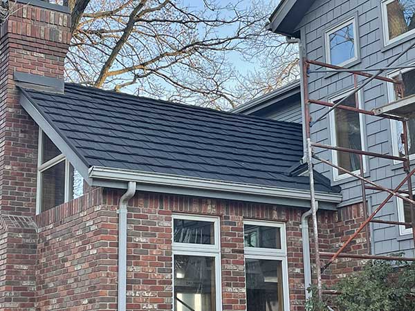 Synthetic Shingle Roof Installation